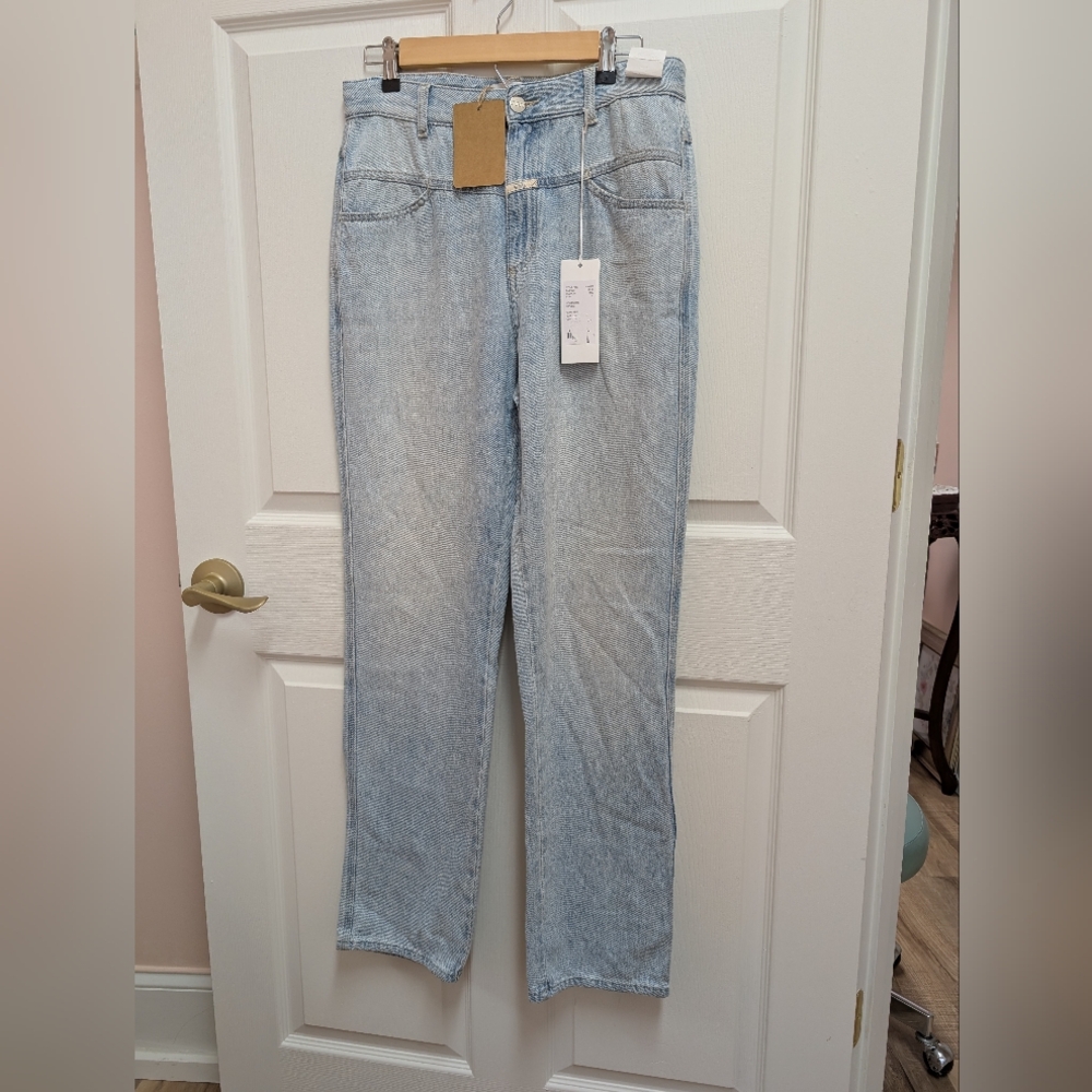 CLOSED Relaxed X Tend Loose Straight Leg Jeans 30 Waist Brand New